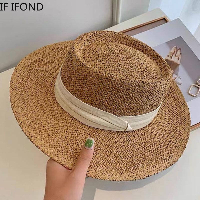 Spring Summer Breathable Straw – обзор и цена Bucket Hat Straw