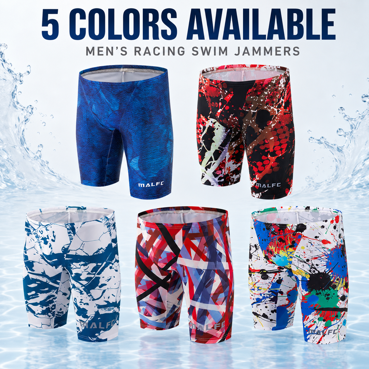 MALFC Summer Men's Swim Jammer – обзор и цена Swim Trunk Quick Dry