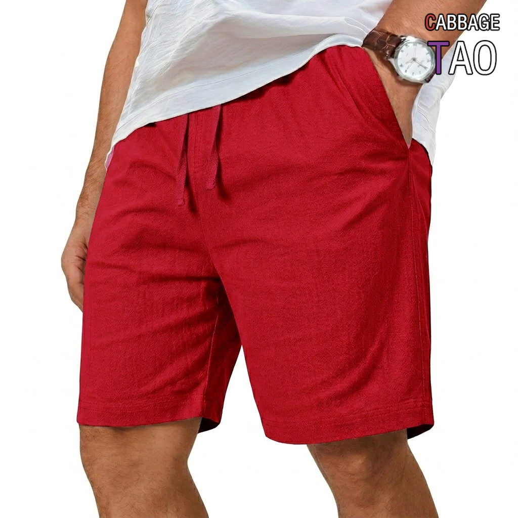 Oversized Cotton Linen Shorts  – обзор и цена Short Linen Drawstring