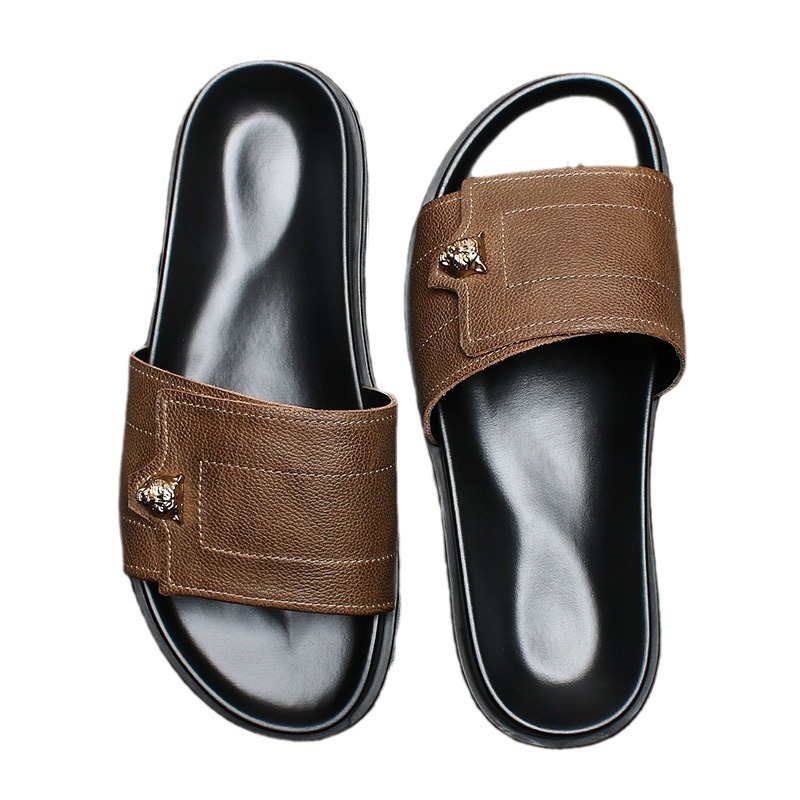 2025 New Genuine Leather Slipp – обзор и цена Flip Flop Leather Men