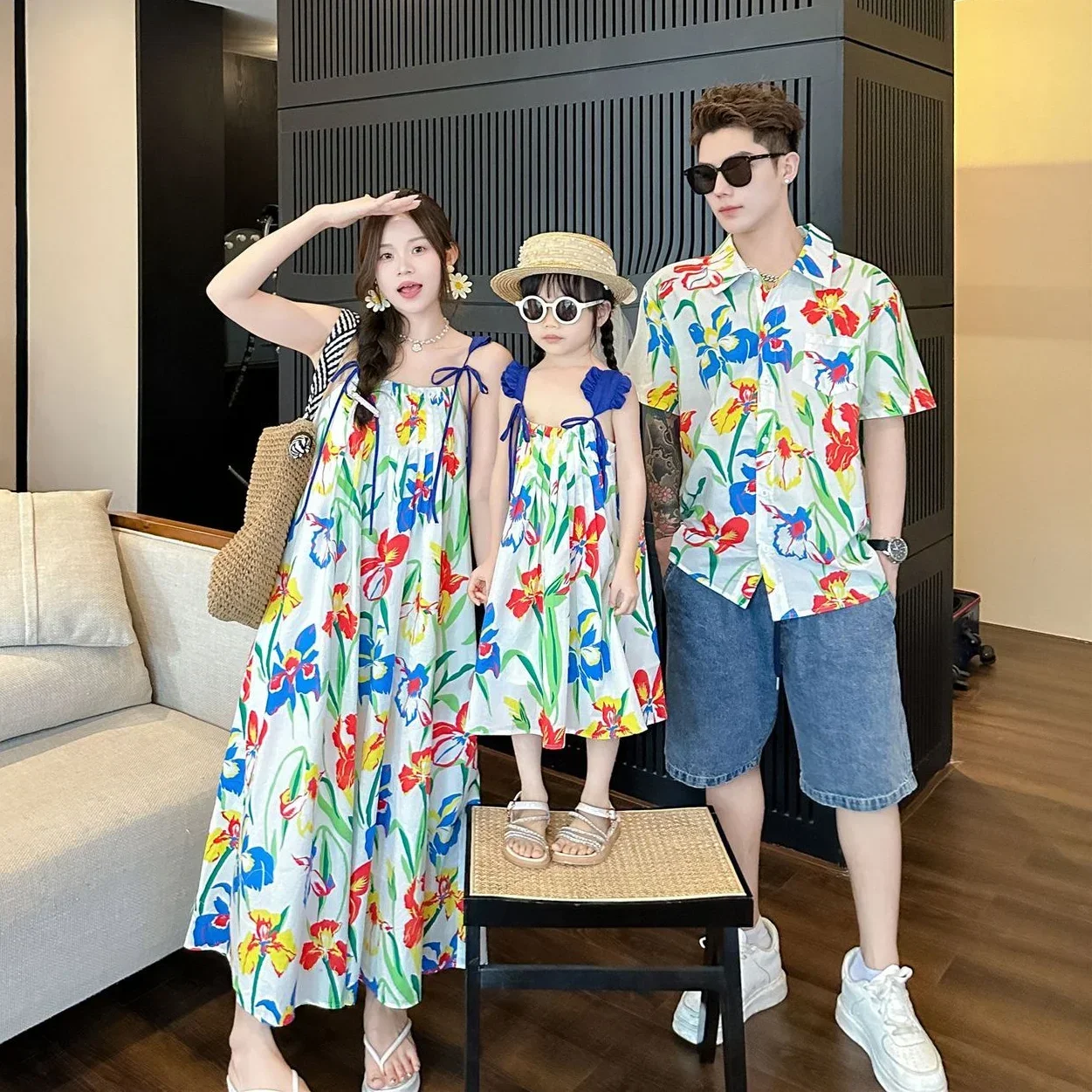 VacationClothes Korean Mommy a – обзор и цена Resort Shirt Floral