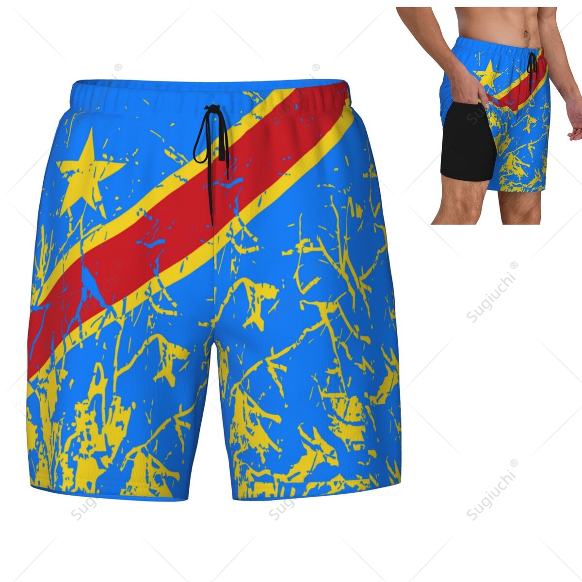 Democratic Republic Of Congo F – обзор и цена Swim Trunk Quick Dry