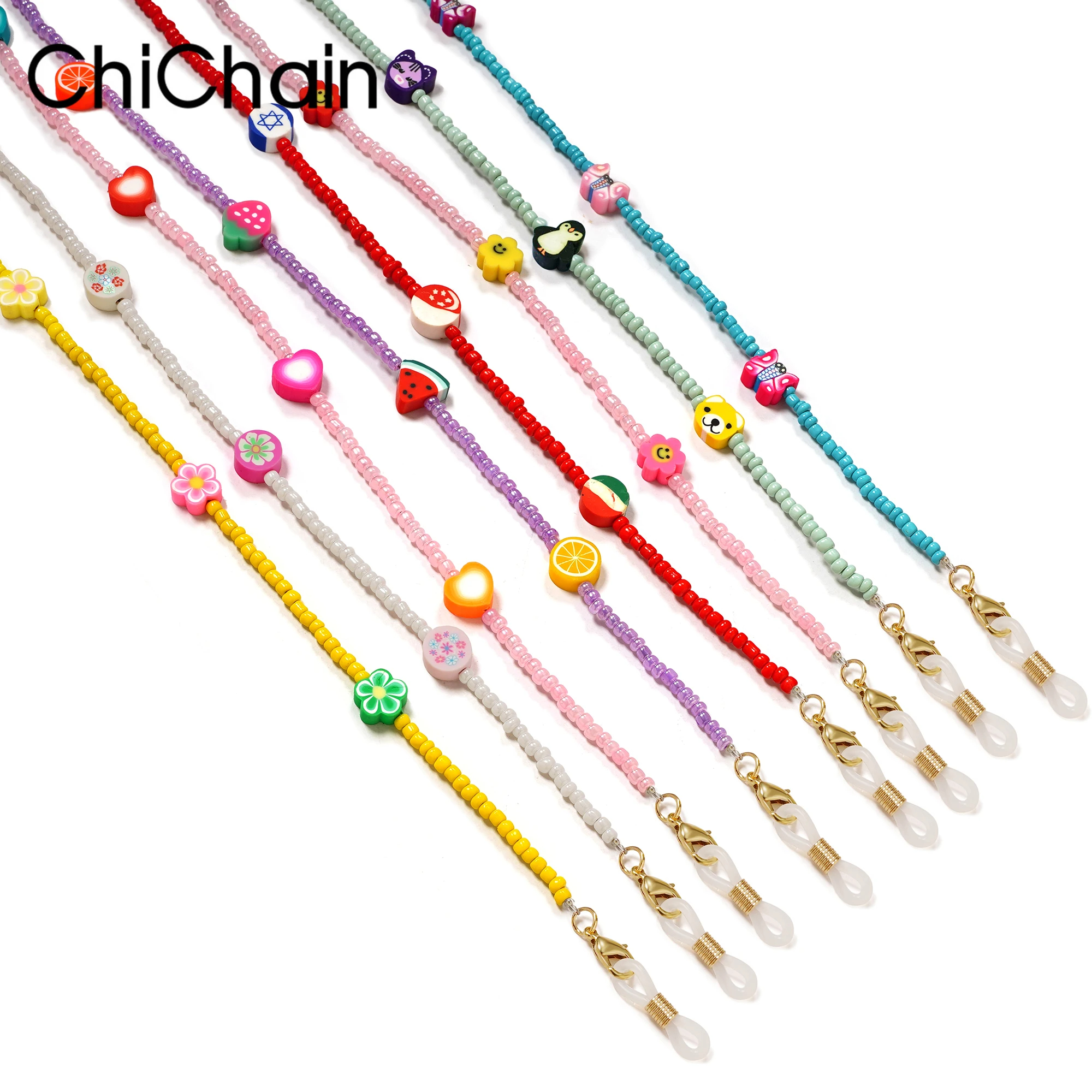 Cartoon cute Mask Strap Beaded – обзор и цена Sunglass Retainer Cord