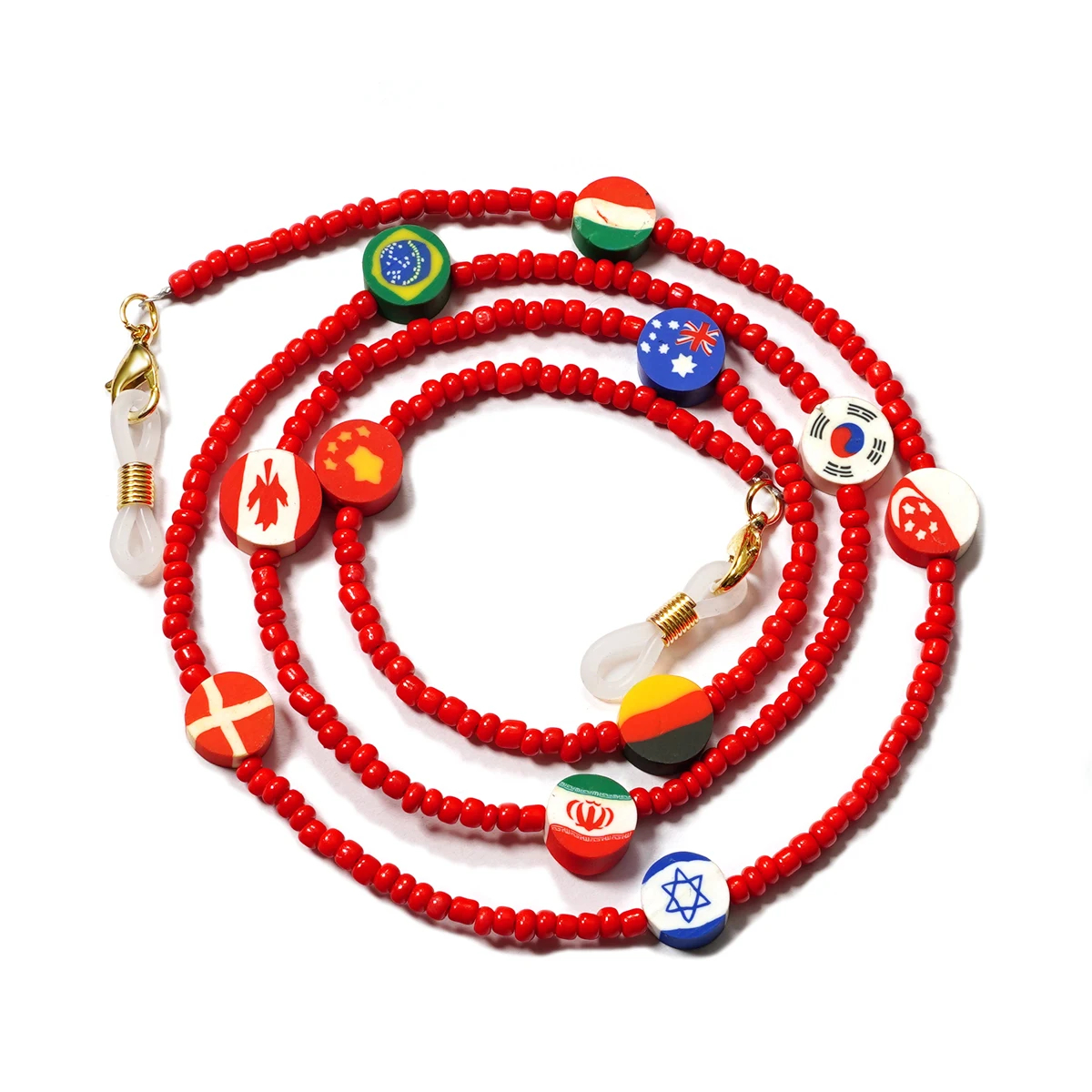 Cartoon cute Mask Strap Beaded – обзор и цена Sunglass Retainer Cord