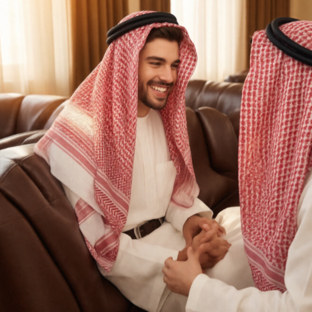 Arab Sheikh Costume Set, Saudi – обзор и цена Sunglass Retainer Cord