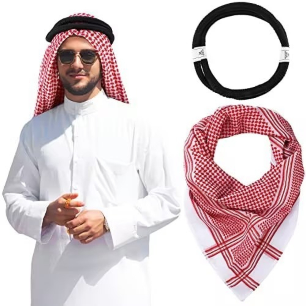 Arab Sheikh Costume Set, Saudi – обзор и цена Sunglass Retainer Cord