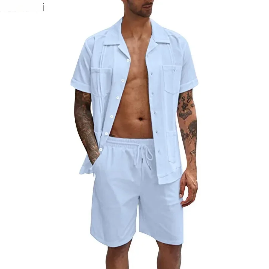 New Men's Summer Casual Sport  – обзор и цена Short Linen Drawstring