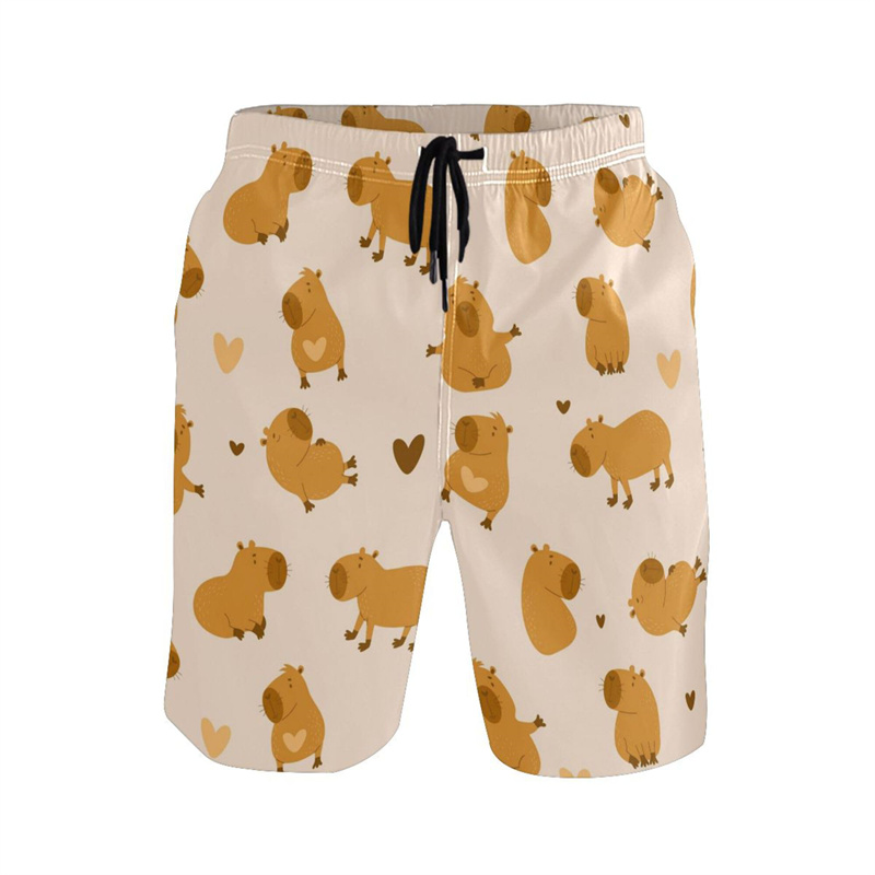 Cartoon Animal 3d Print Capyba – обзор и цена Trunks Board Surf