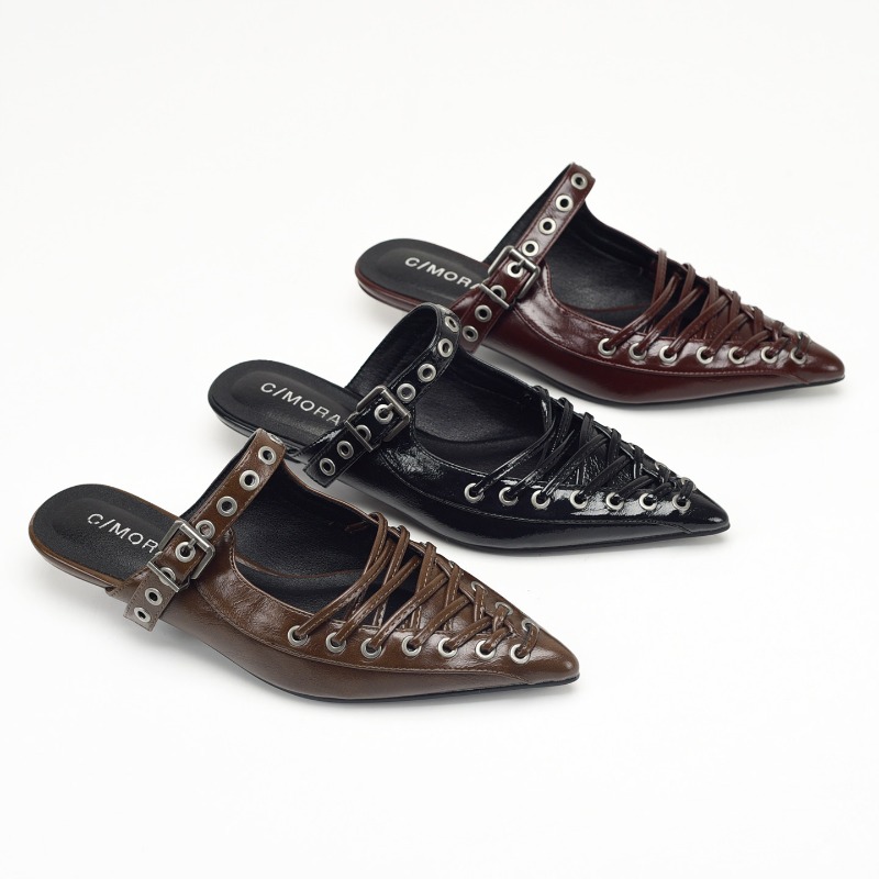 Pointed Toe Lace Up Women Slip – обзор и цена Casual Sandal Leather