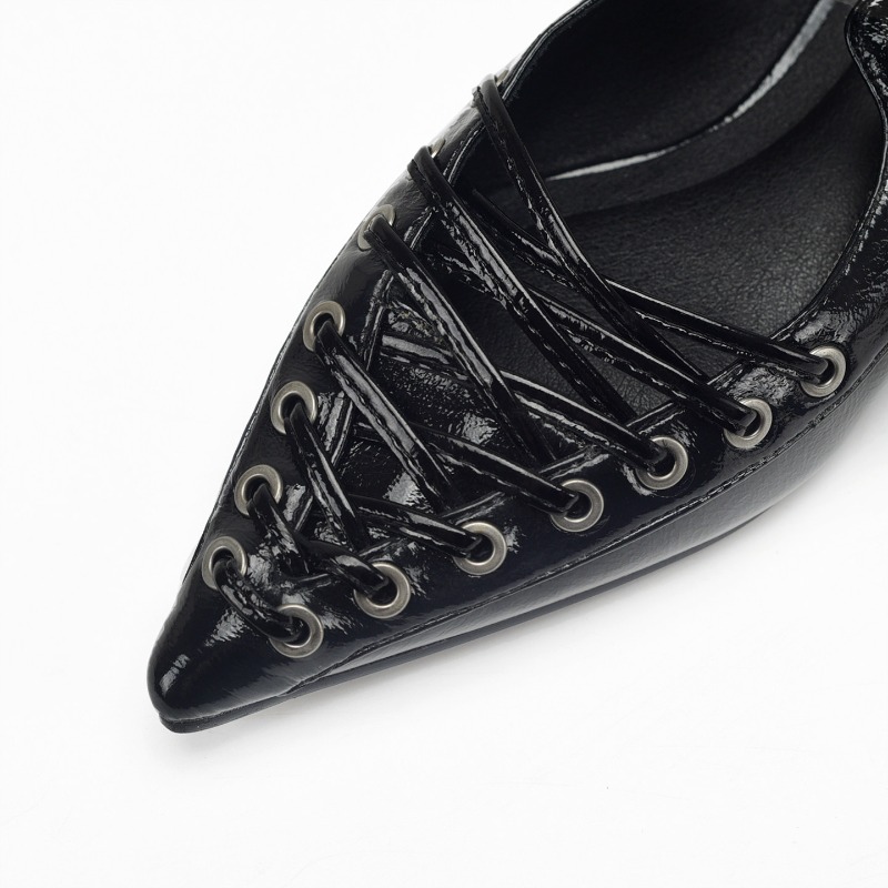 Pointed Toe Lace Up Women Slip – обзор и цена Casual Sandal Leather